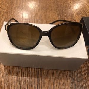 NEW Prada TORTOISE SUNGLASSES SPR 010 55-17 2AU-6E